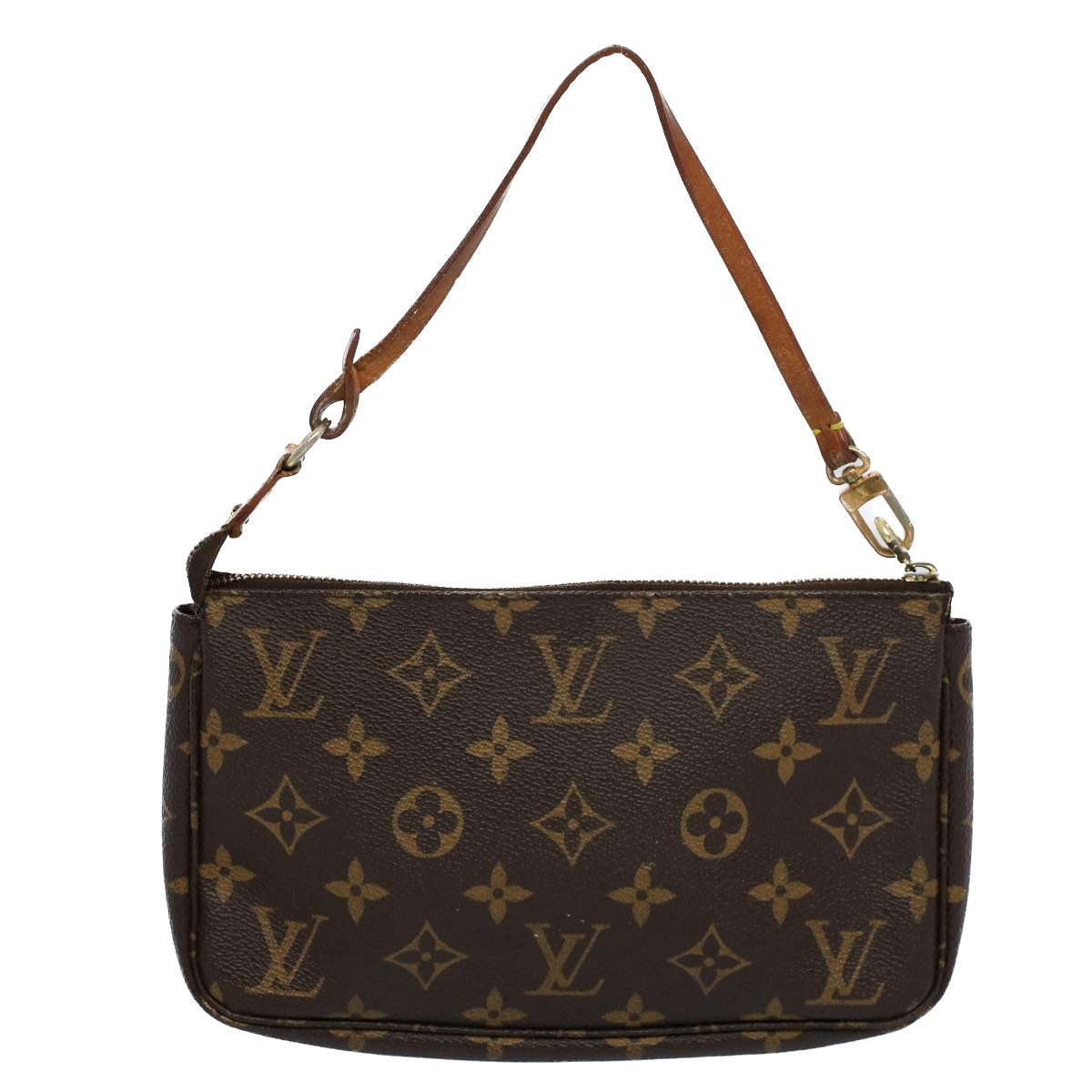 LOUIS VUITTON Monogram Pochette Accessoires Pouch M51980 LV yk8605