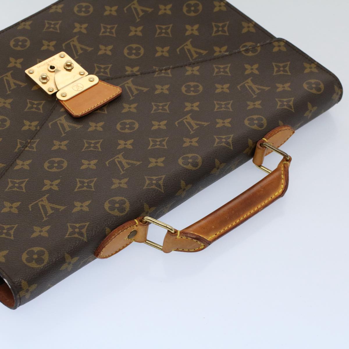 LOUIS VUITTON Monogram Serviette Conseiller Briefcase M53331 LV yk8613