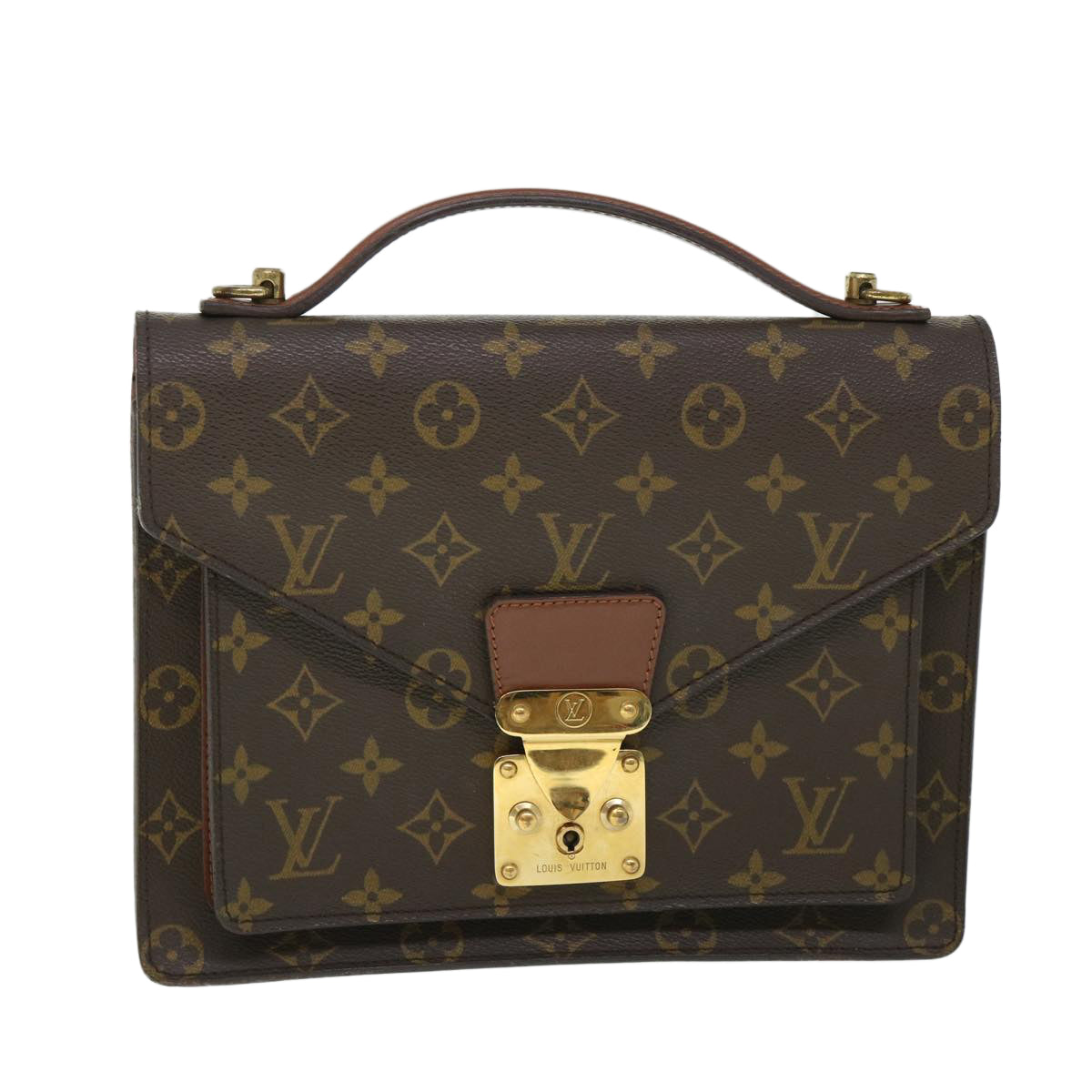 LOUIS VUITTON Monogram Monceau 26 Shoulder Bag 2way M51187 LV yk8622