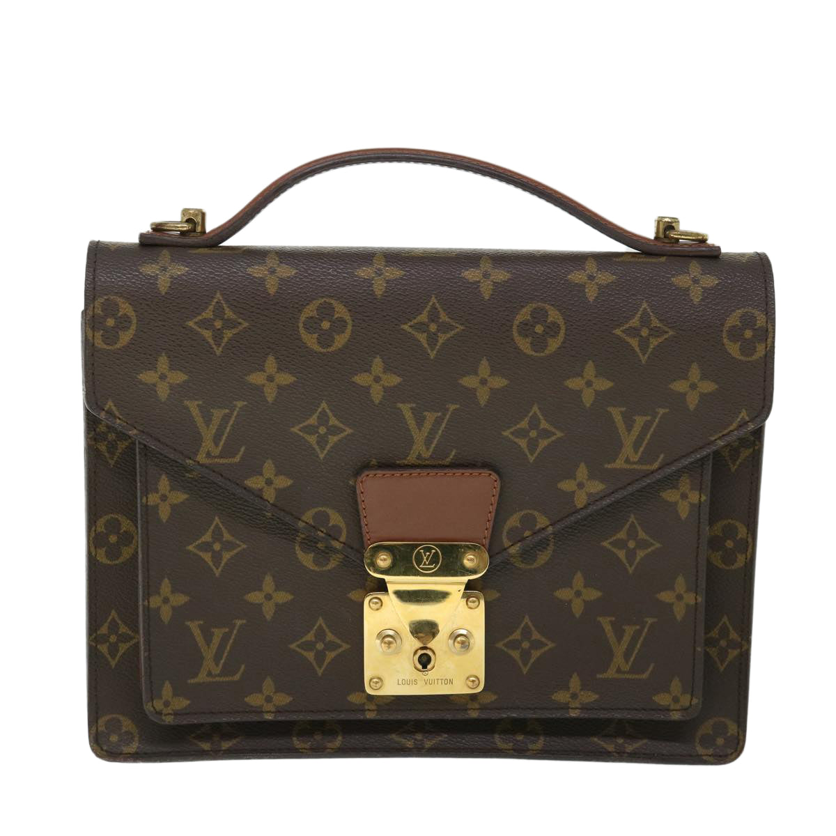 LOUIS VUITTON Monogram Monceau 26 Shoulder Bag 2way M51187 LV yk8622