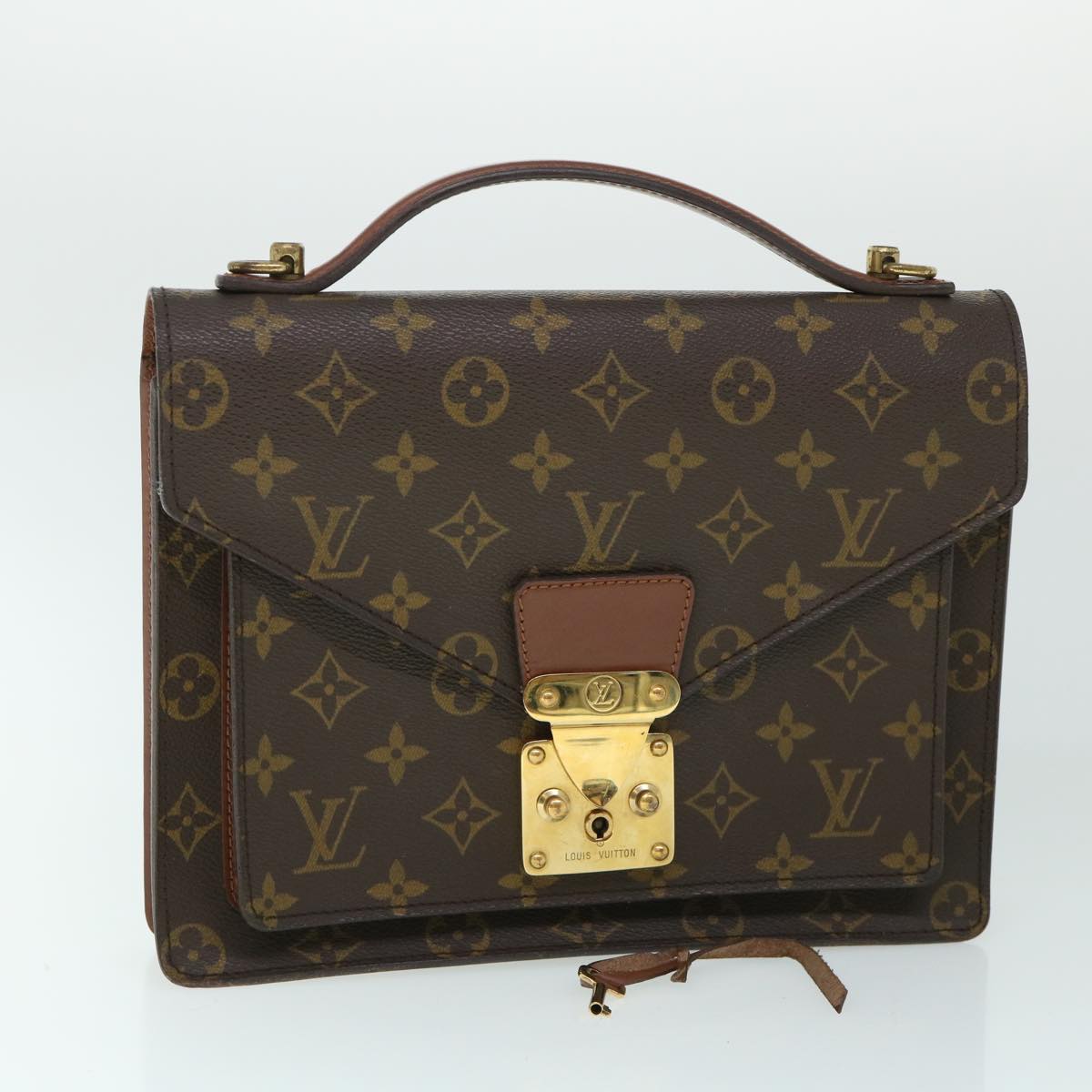 LOUIS VUITTON Monogram Monceau 26 Shoulder Bag 2way M51187 LV yk8622