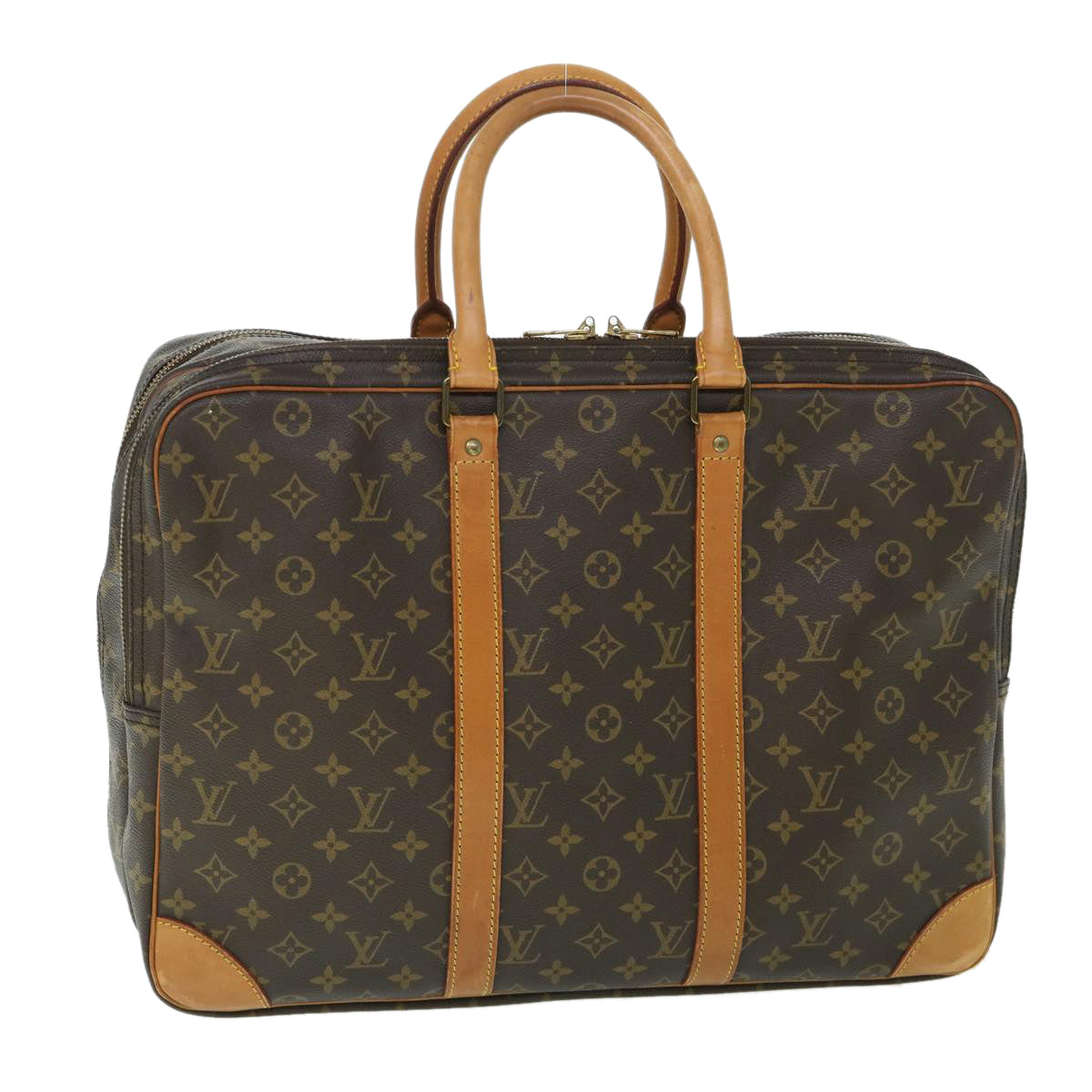 LOUIS VUITTON Monogram Sirius 45 Boston Bag M41408 LV yk8627