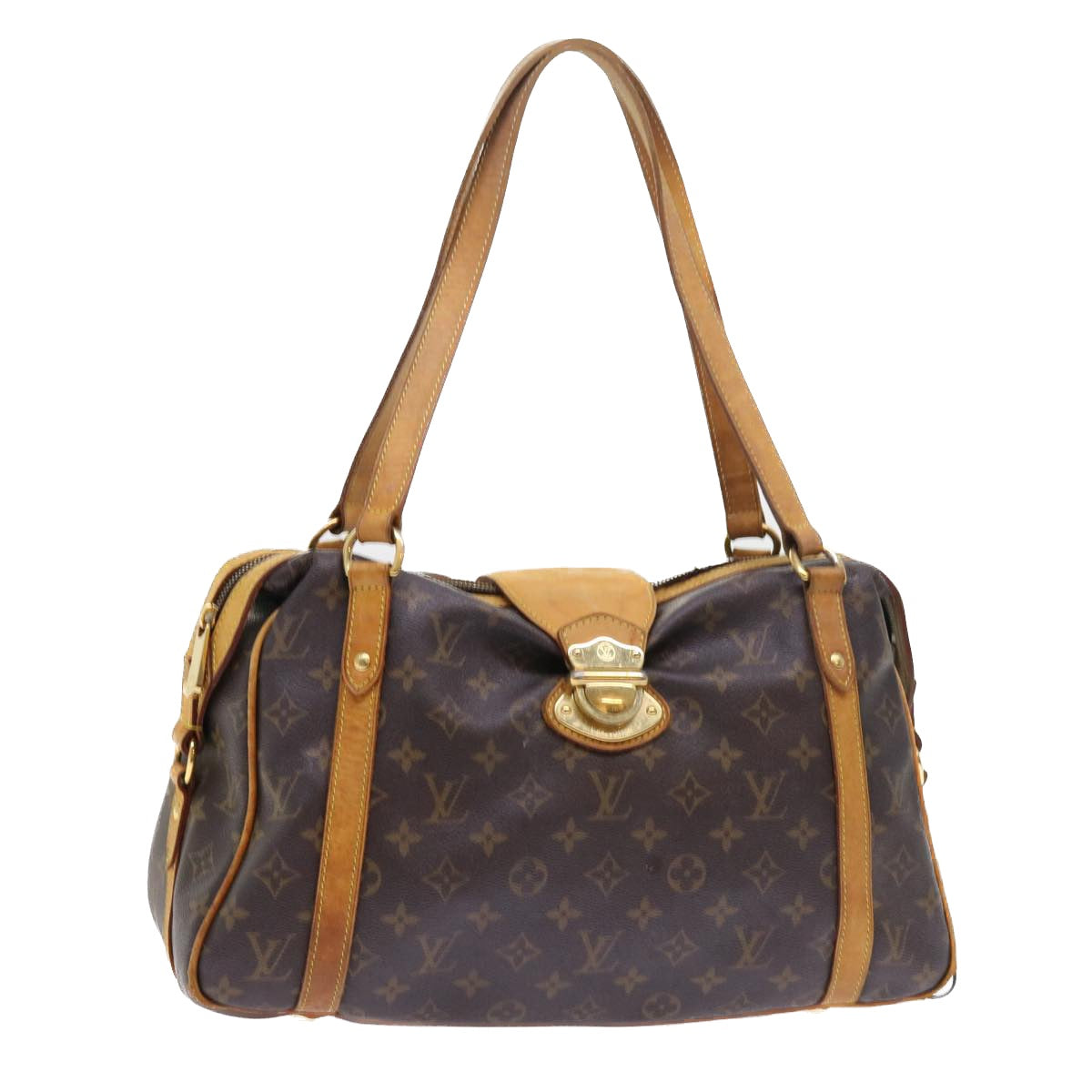 LOUIS VUITTON Monogram Stresa PM Tote Bag N42220 LV yk8628