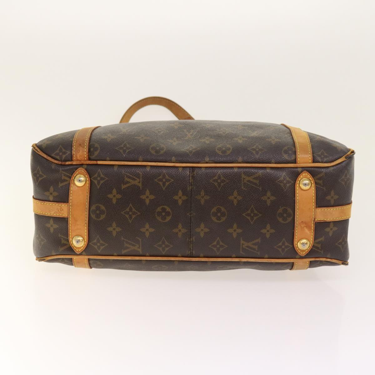 LOUIS VUITTON Monogram Stresa PM Tote Bag N42220 LV yk8628