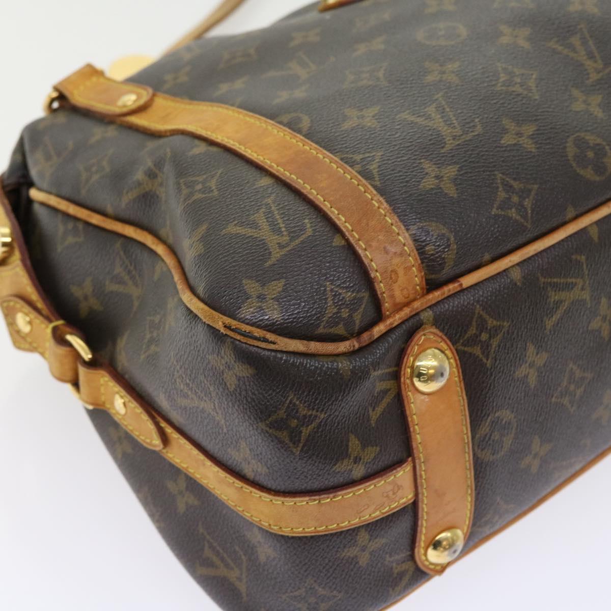 LOUIS VUITTON Monogram Stresa PM Tote Bag N42220 LV yk8628