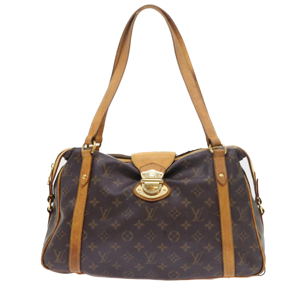 LOUIS VUITTON Monogram Stresa PM Tote Bag N42220 LV yk8628