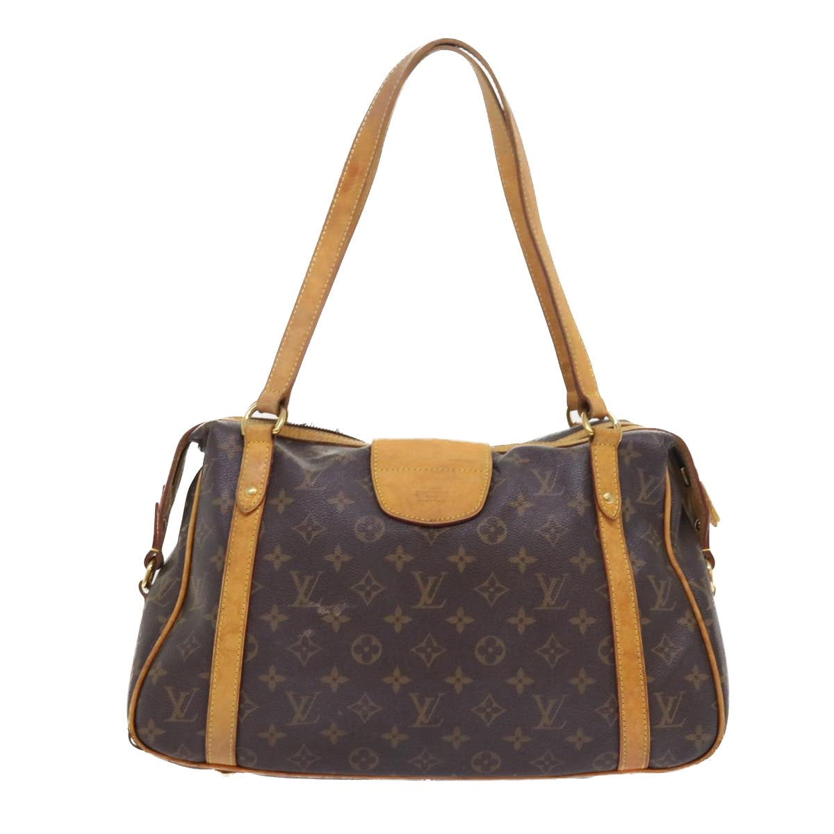 LOUIS VUITTON Monogram Stresa PM Tote Bag N42220 LV yk8628