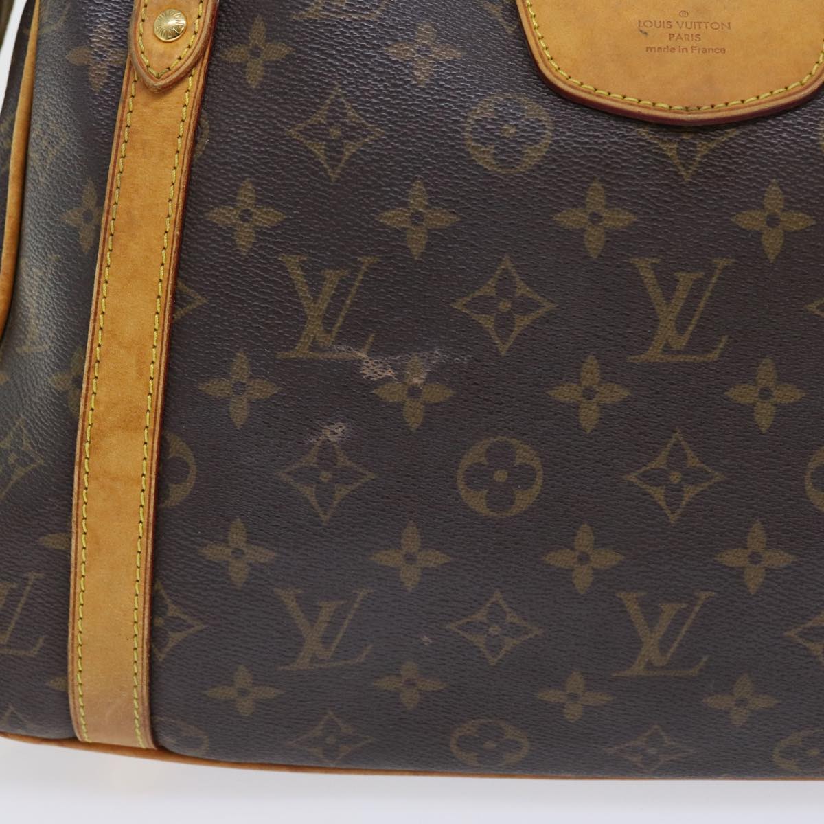 LOUIS VUITTON Monogram Stresa PM Tote Bag N42220 LV yk8628