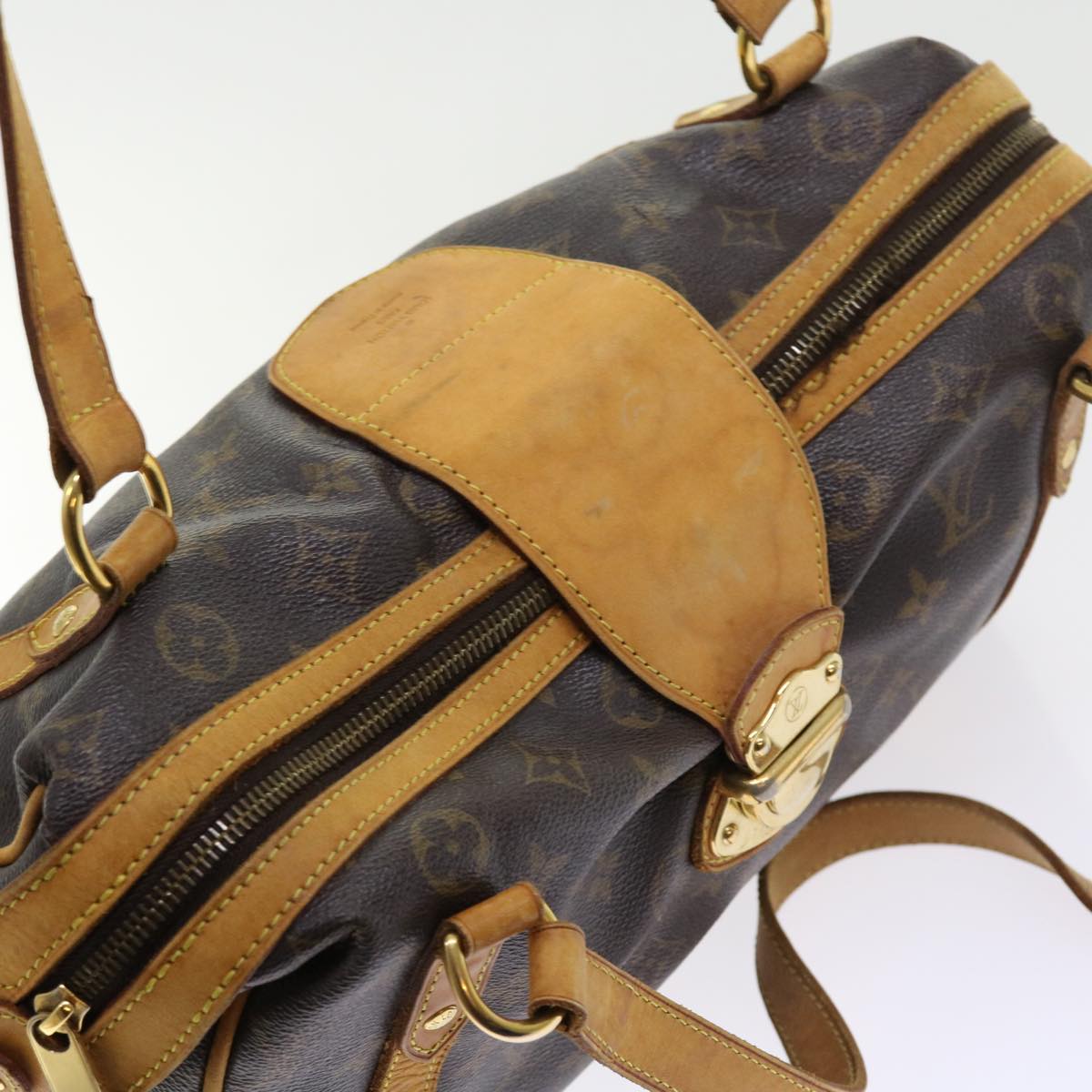 LOUIS VUITTON Monogram Stresa PM Tote Bag N42220 LV yk8628