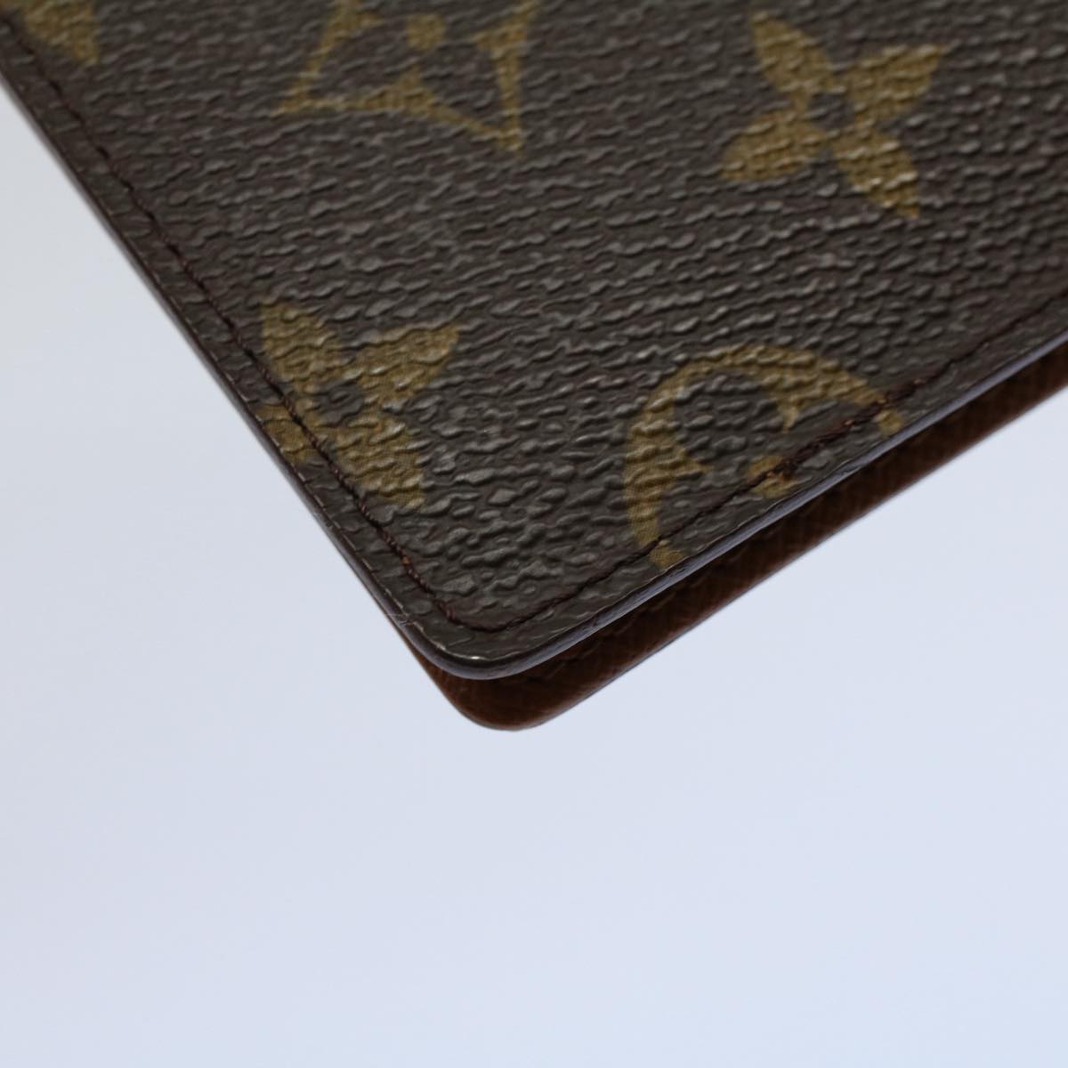 LOUIS VUITTON Monogram Agenda Poche Note Cover R20503 LV yk8632