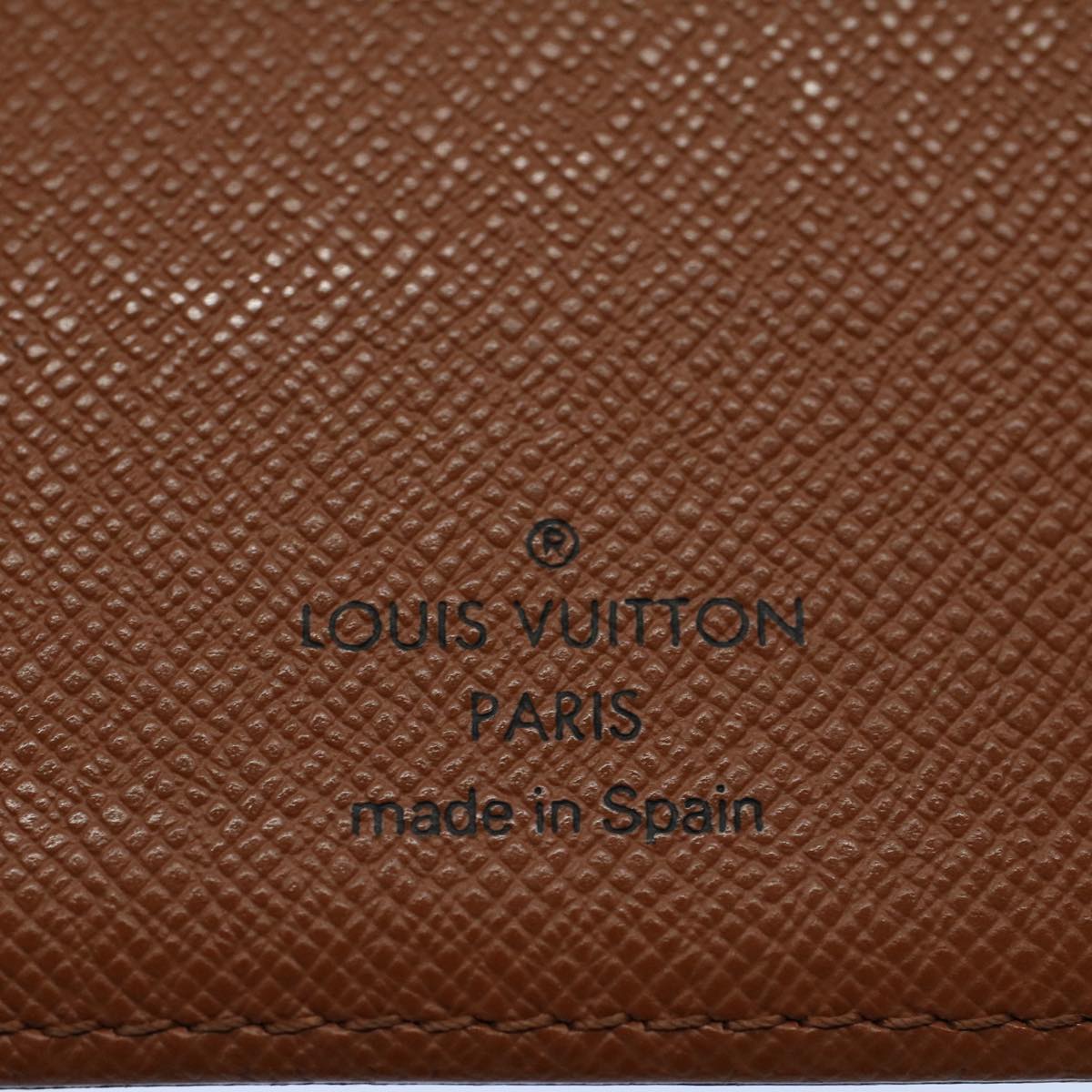 LOUIS VUITTON Monogram Agenda Poche Note Cover R20503 LV yk8632