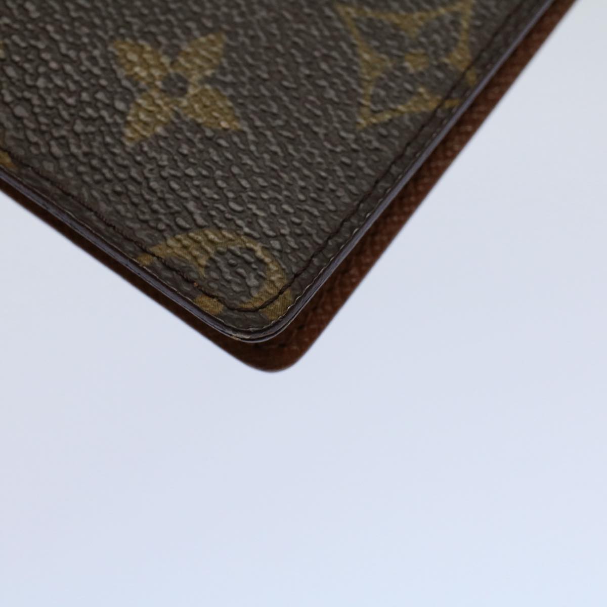 LOUIS VUITTON Monogram Agenda Poche Note Cover R20503 LV yk8632