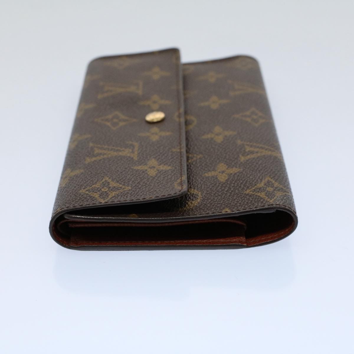 LOUIS VUITTON Monogram Porte Tresol International Wallet M61215 LV yk8633