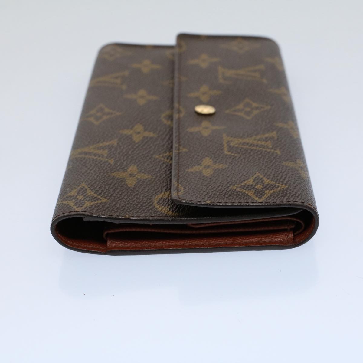 LOUIS VUITTON Monogram Porte Tresol International Wallet M61215 LV yk8633