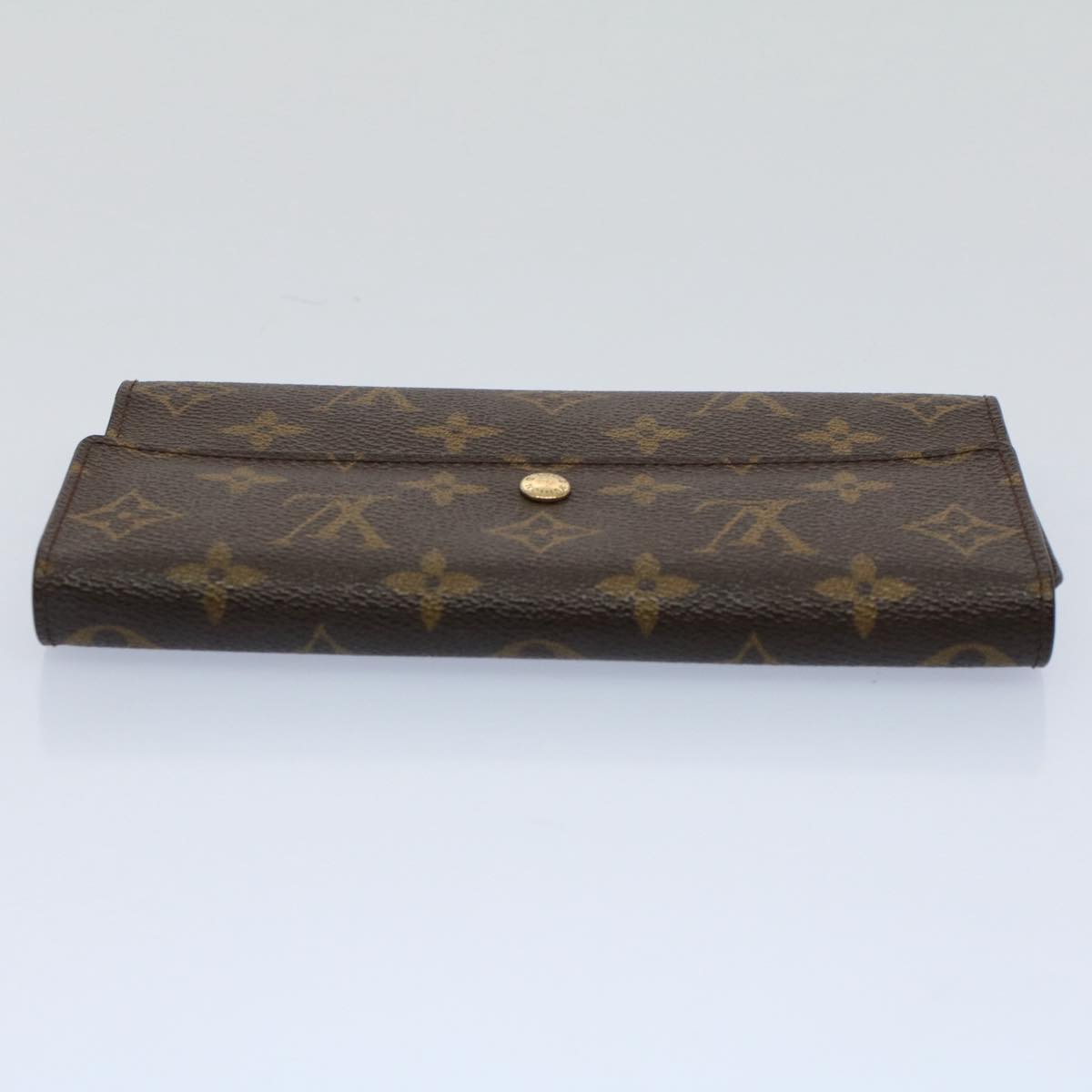 LOUIS VUITTON Monogram Porte Tresol International Wallet M61215 LV yk8633