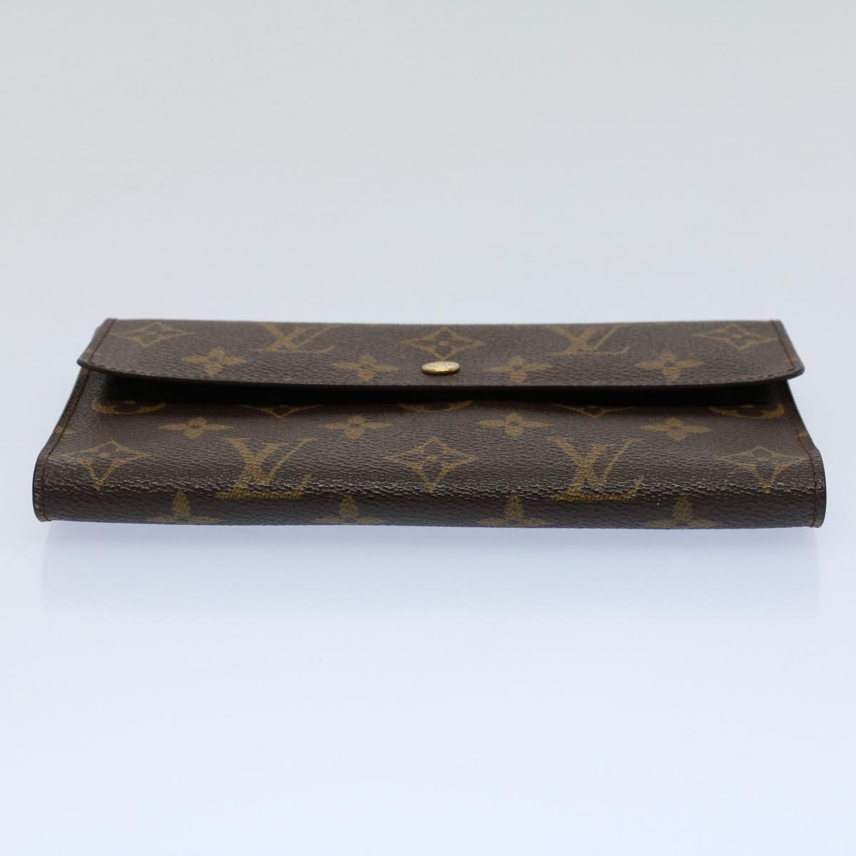 LOUIS VUITTON Monogram Porte Tresol International Wallet M61215 LV yk8633