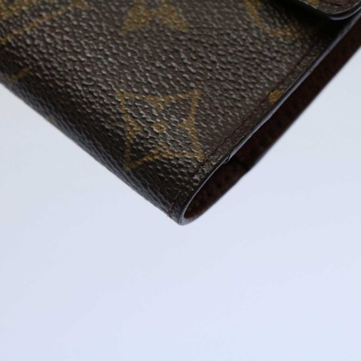 LOUIS VUITTON Monogram Porte Tresol International Wallet M61215 LV yk8633