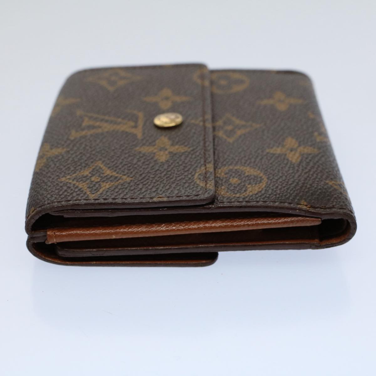 LOUIS VUITTON Monogram Porte Monnaie Bier Cartes Crdit Wallet M61652 yk8634