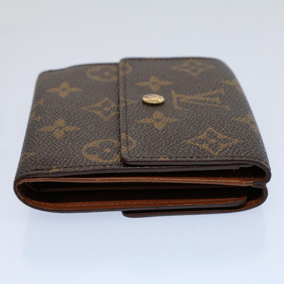 LOUIS VUITTON Monogram Porte Monnaie Bier Cartes Crdit Wallet M61652 yk8634