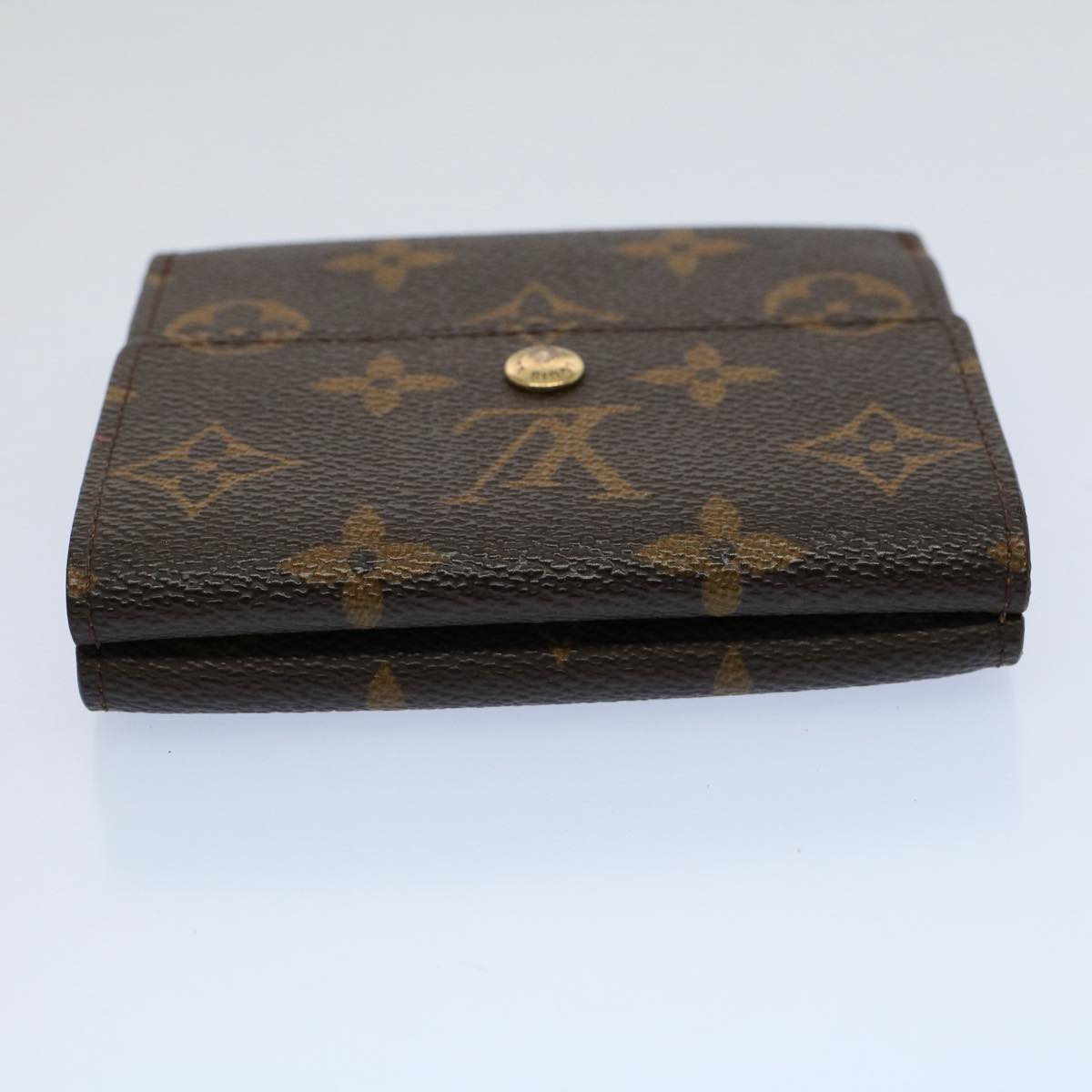 LOUIS VUITTON Monogram Porte Monnaie Bier Cartes Crdit Wallet M61652 yk8634