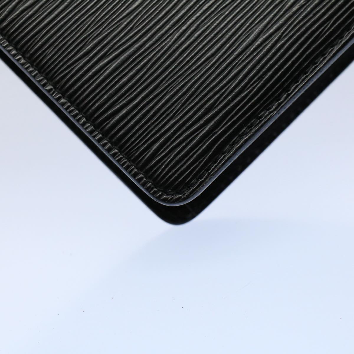 LOUIS VUITTON Epi Pochette Homme Clutch Bag Black M52522 LV yk8661