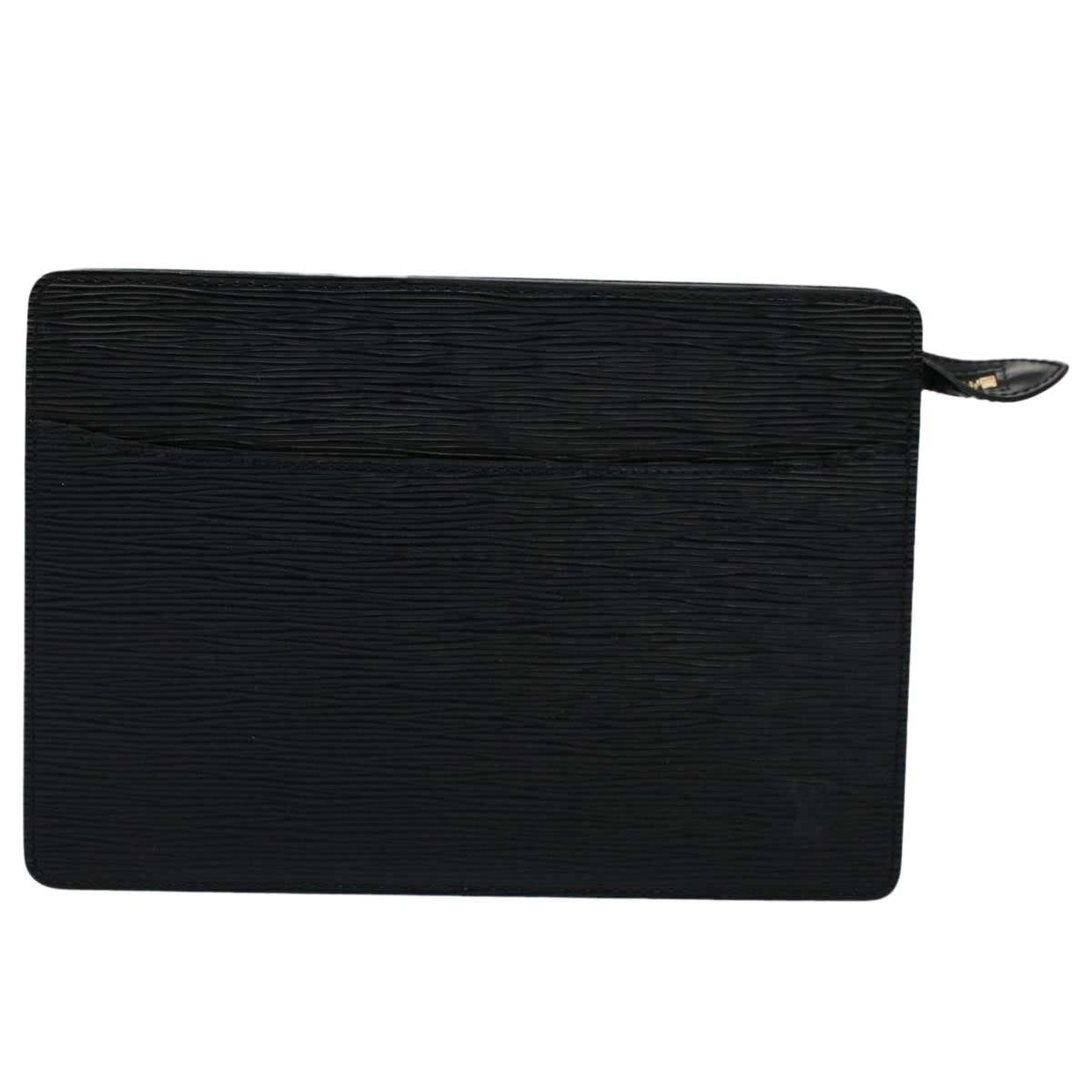LOUIS VUITTON Epi Pochette Homme Clutch Bag Black M52522 LV yk8661