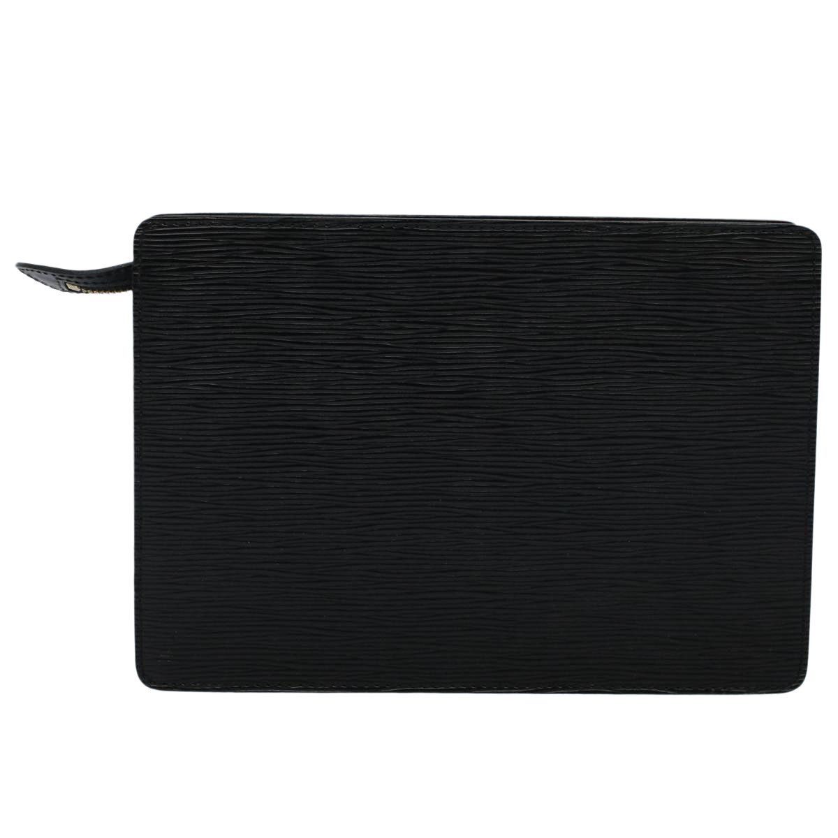 LOUIS VUITTON Epi Pochette Homme Clutch Bag Black M52522 LV yk8661