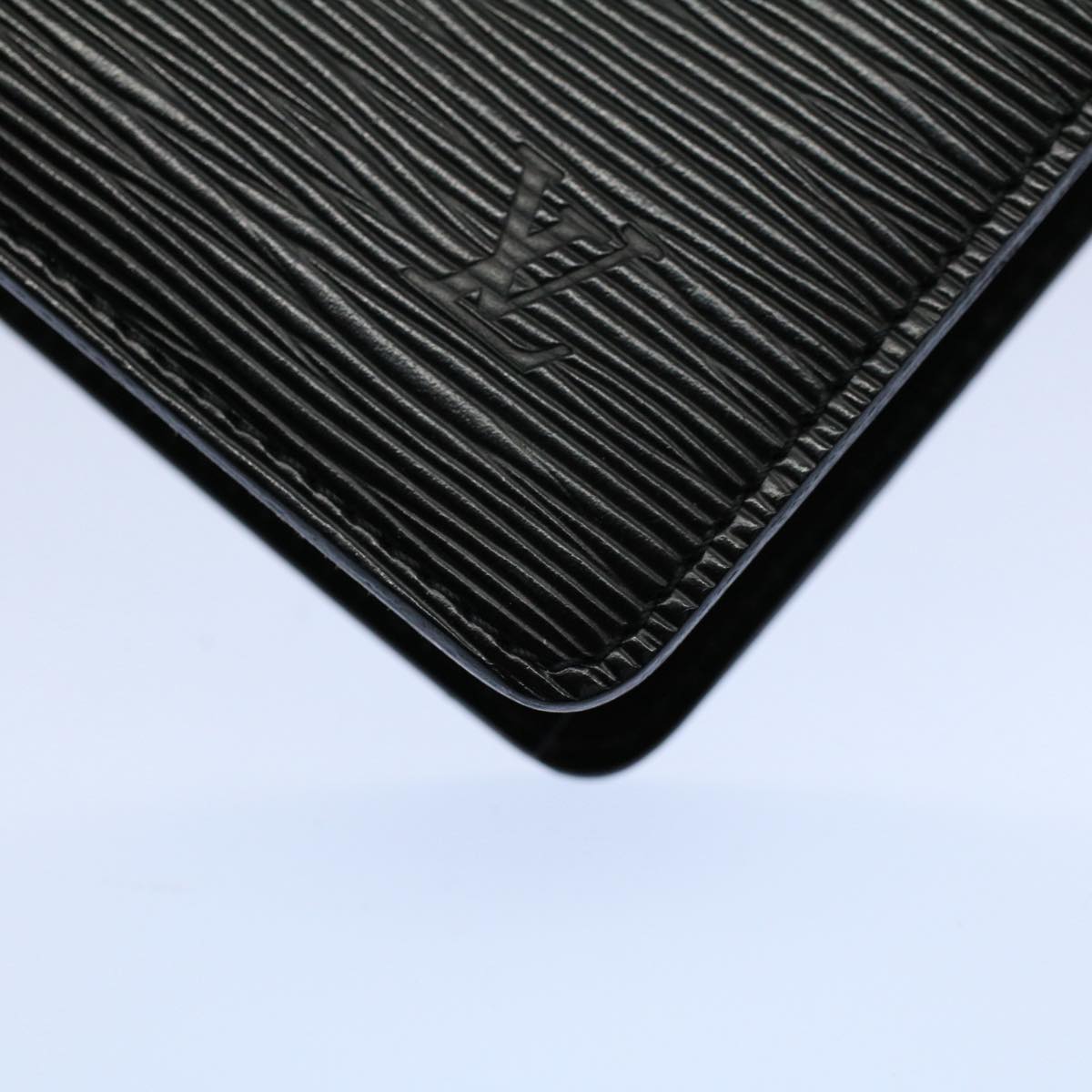 LOUIS VUITTON Epi Pochette Homme Clutch Bag Black M52522 LV yk8661