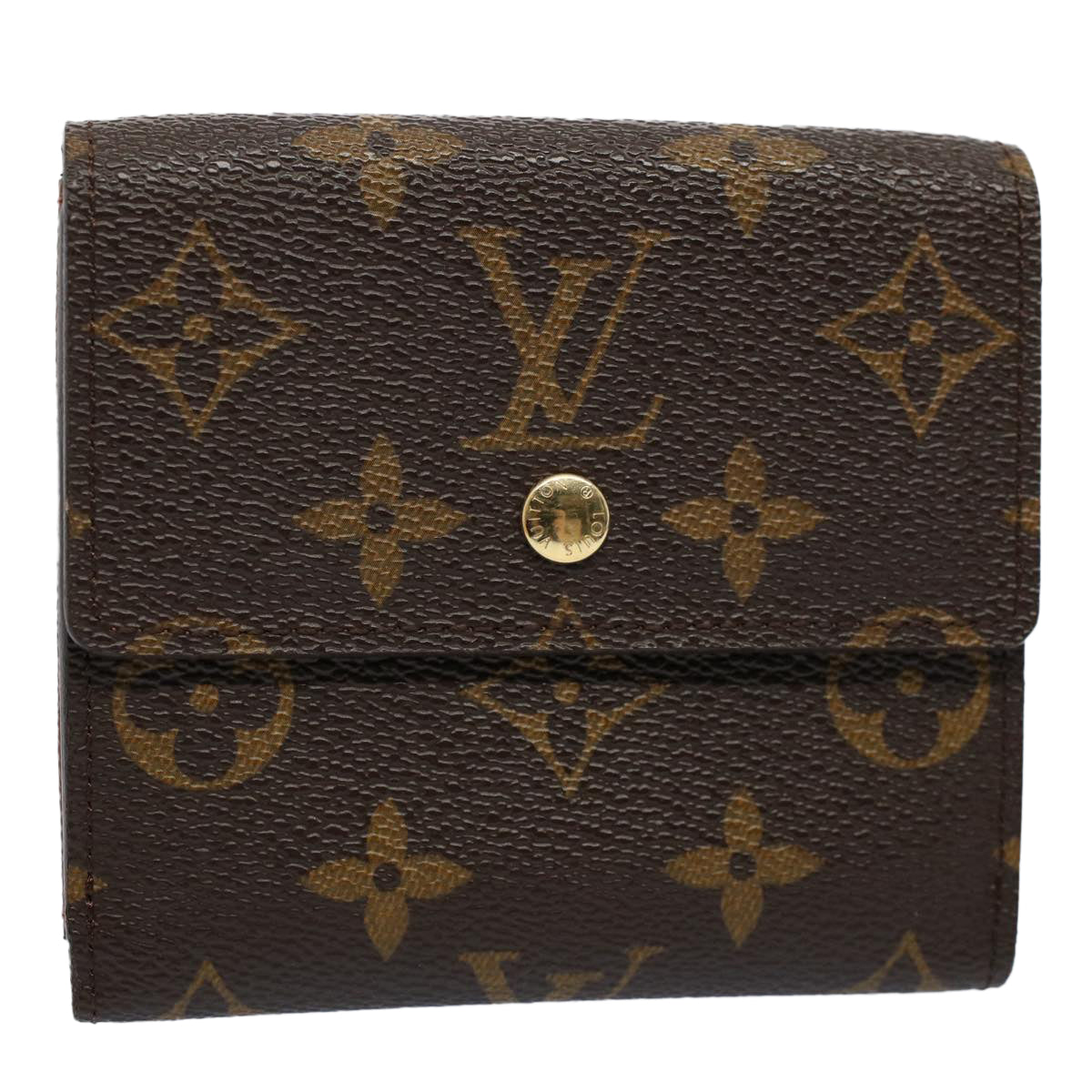 LOUIS VUITTON Monogram Porte Monnaie Bier Cartes Crdit Wallet M61652 yk8662