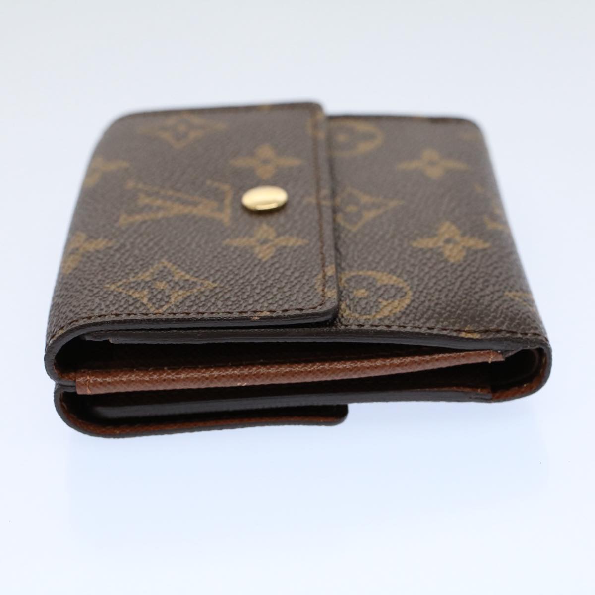 LOUIS VUITTON Monogram Porte Monnaie Bier Cartes Crdit Wallet M61652 yk8662