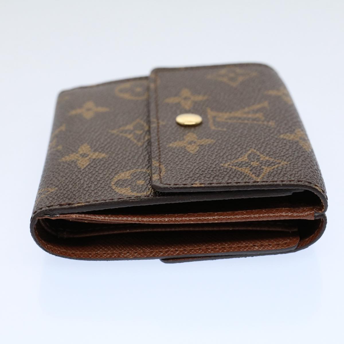 LOUIS VUITTON Monogram Porte Monnaie Bier Cartes Crdit Wallet M61652 yk8662
