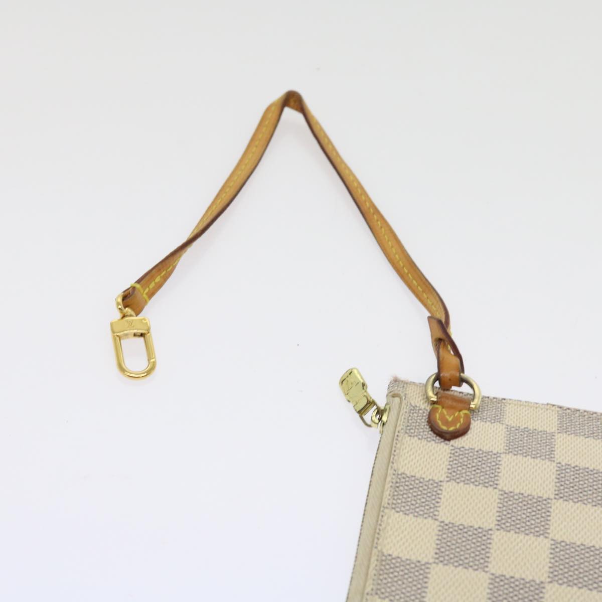LOUIS VUITTON Damier Azur Neverfull MM Tote Bag N41605 LV yk8704