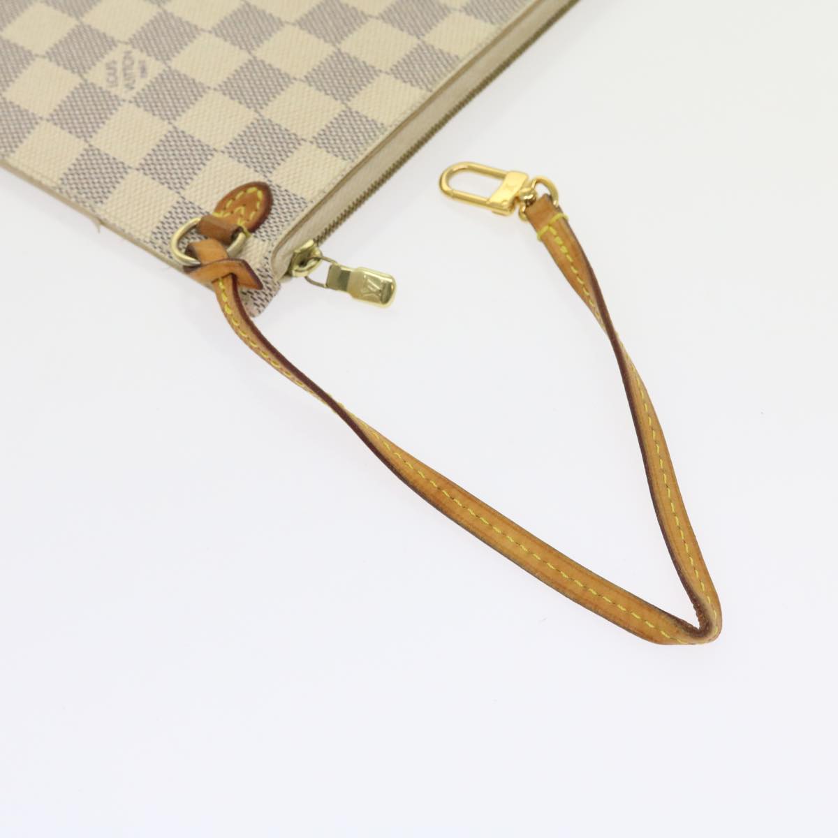 LOUIS VUITTON Damier Azur Neverfull MM Tote Bag N41605 LV yk8704