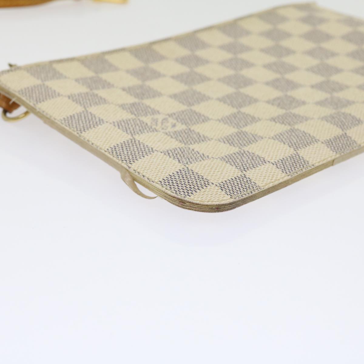 LOUIS VUITTON Damier Azur Neverfull MM Tote Bag N41605 LV yk8704
