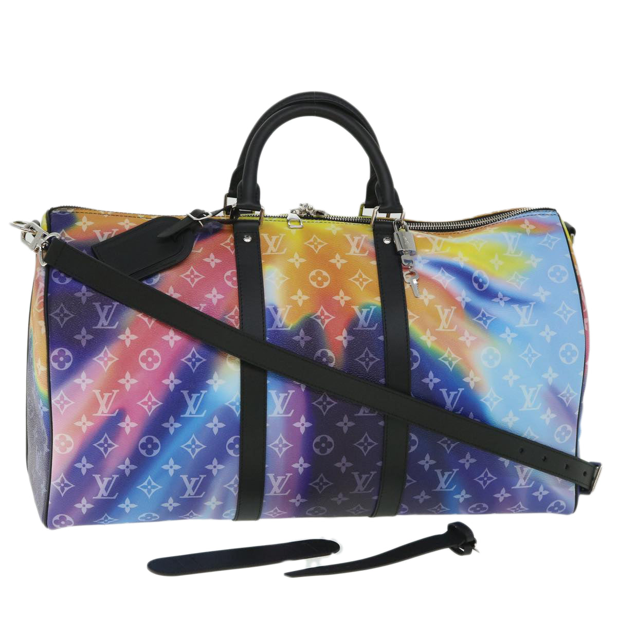 LOUIS VUITTON Monogram Sunset Keepall Bandouliere 50 Bag M45942 LV yk8709A