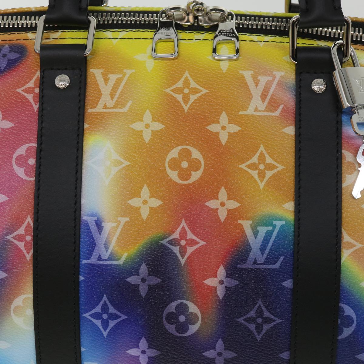 LOUIS VUITTON Monogram Sunset Keepall Bandouliere 50 Bag M45942 LV yk8709A