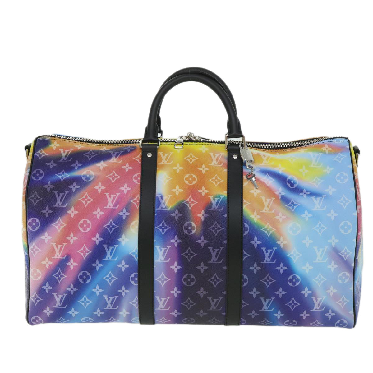 LOUIS VUITTON Monogram Sunset Keepall Bandouliere 50 Bag M45942 LV yk8709A