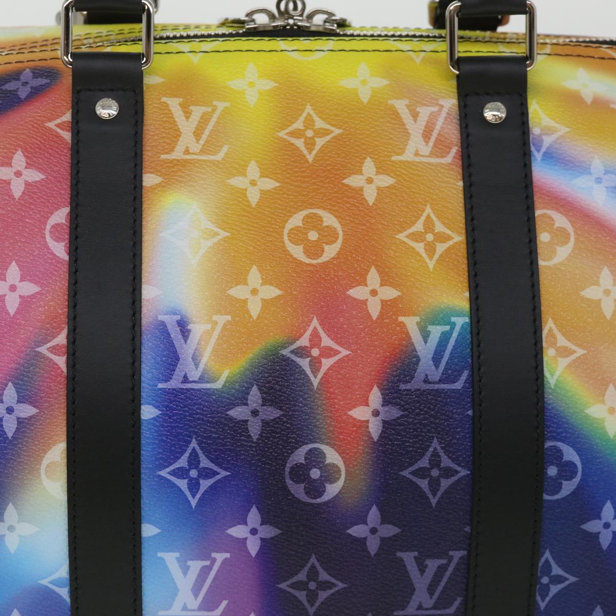 LOUIS VUITTON Monogram Sunset Keepall Bandouliere 50 Bag M45942 LV yk8709A