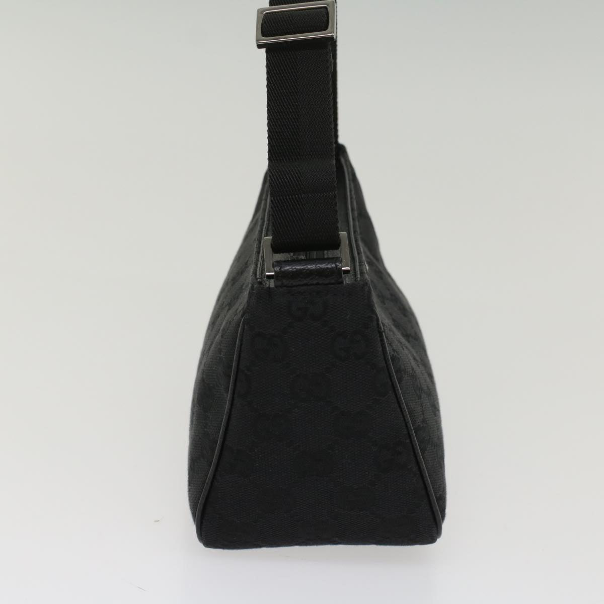 Luxury Gucci GG Canvas Hand Bag Black 106644  8744