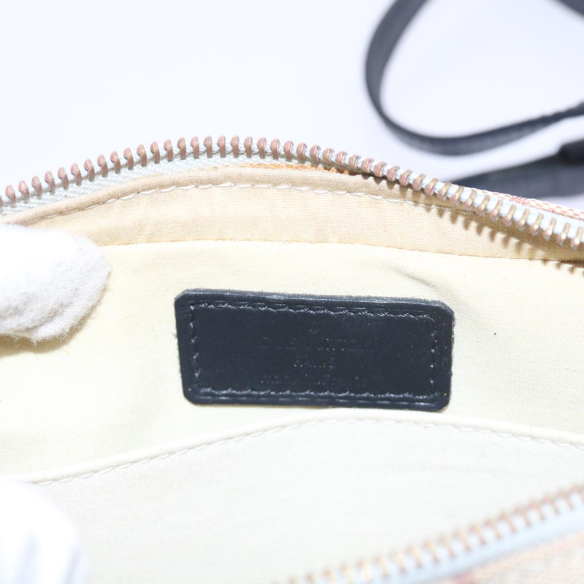 LOUIS VUITTON Monogram Mini Juliet MM Shoulder Bag Blue M92004 LV yk8769