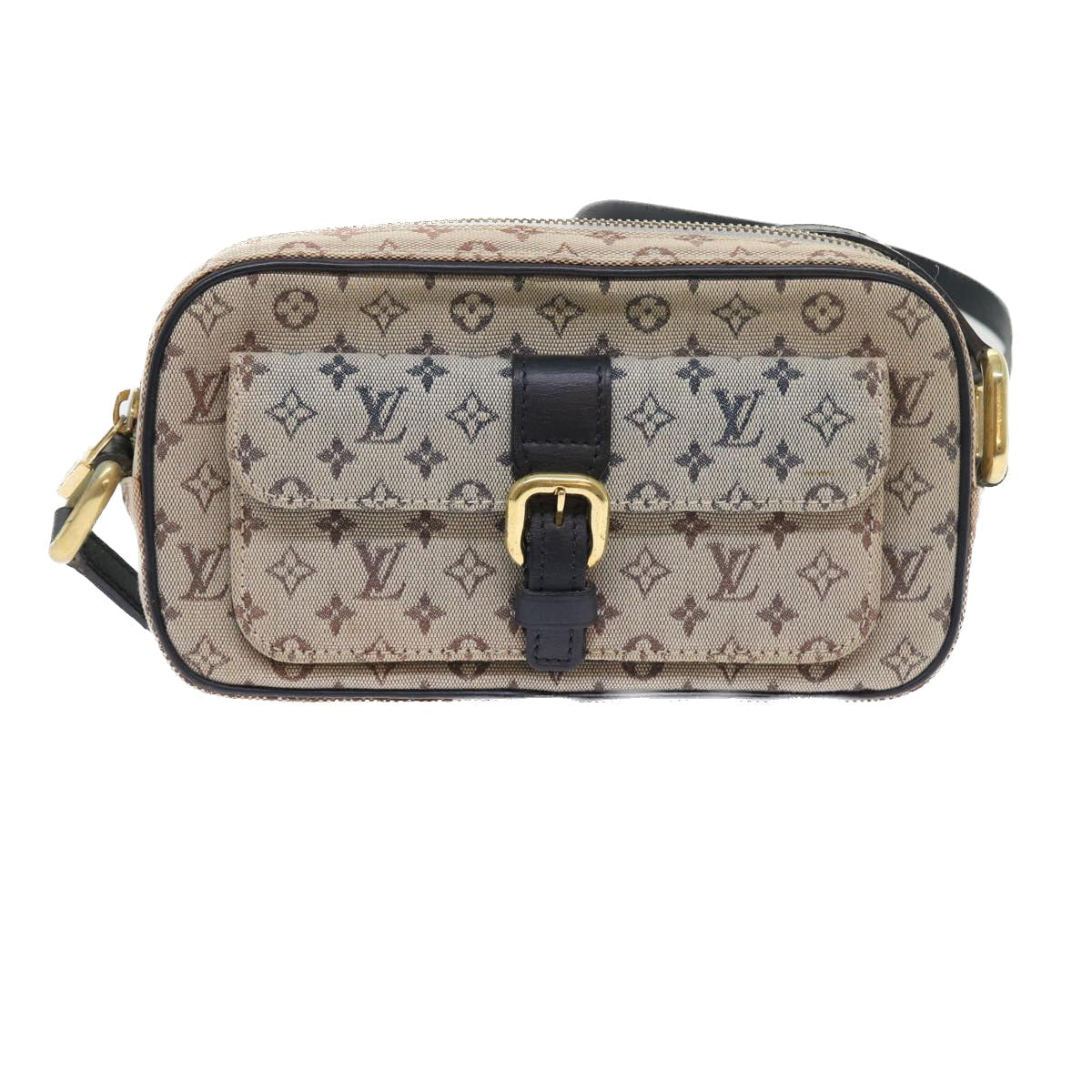 LOUIS VUITTON Monogram Mini Juliet MM Shoulder Bag Blue M92004 LV yk8769