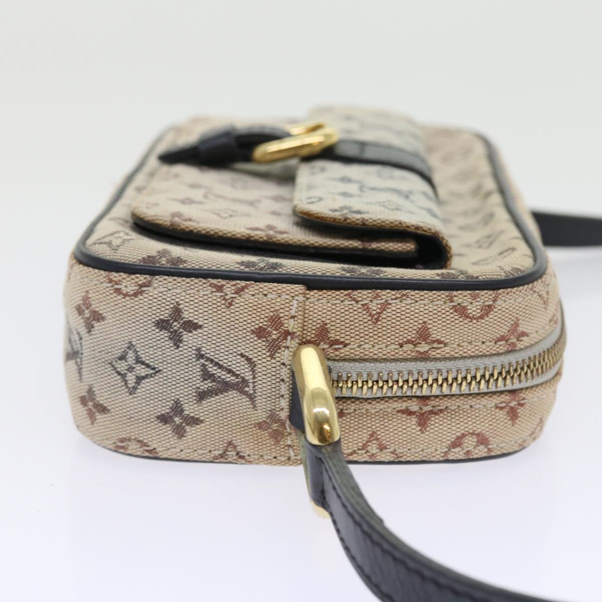 LOUIS VUITTON Monogram Mini Juliet MM Shoulder Bag Blue M92004 LV yk8769