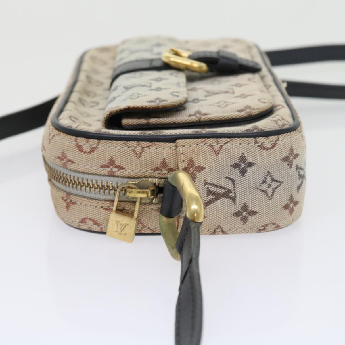 LOUIS VUITTON Monogram Mini Juliet MM Shoulder Bag Blue M92004 LV yk8769