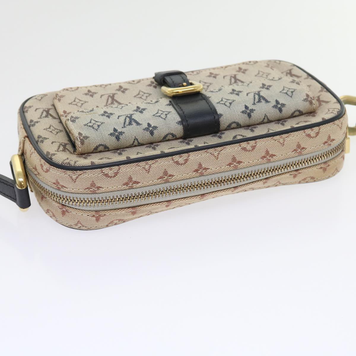 LOUIS VUITTON Monogram Mini Juliet MM Shoulder Bag Blue M92004 LV yk8769