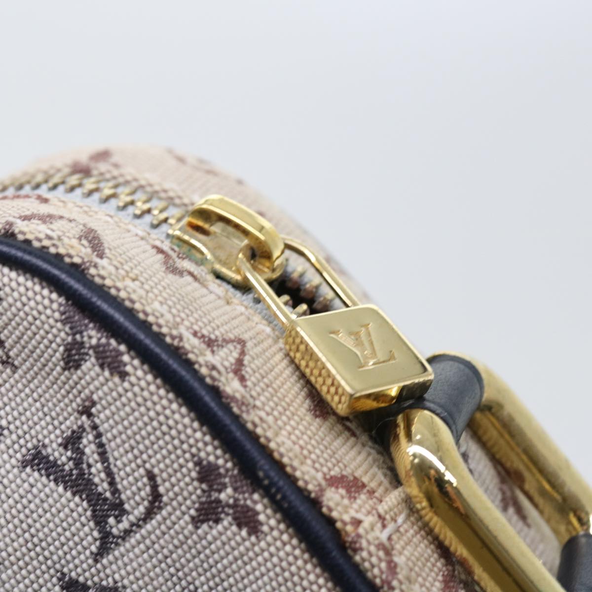 LOUIS VUITTON Monogram Mini Juliet MM Shoulder Bag Blue M92004 LV yk8790