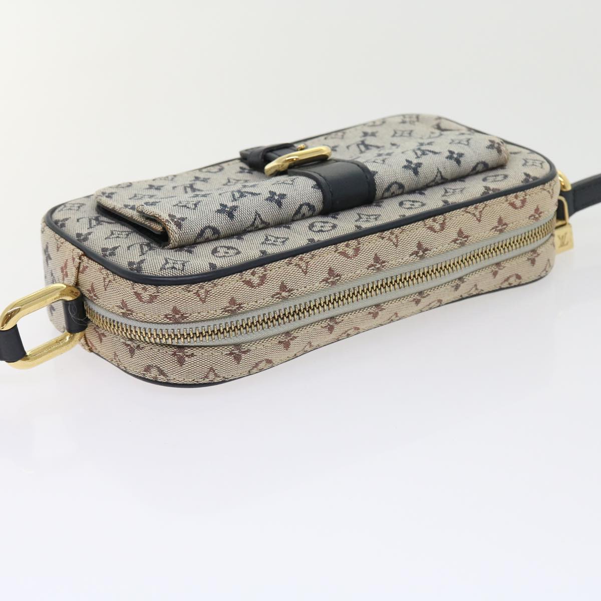 LOUIS VUITTON Monogram Mini Juliet MM Shoulder Bag Blue M92004 LV yk8790