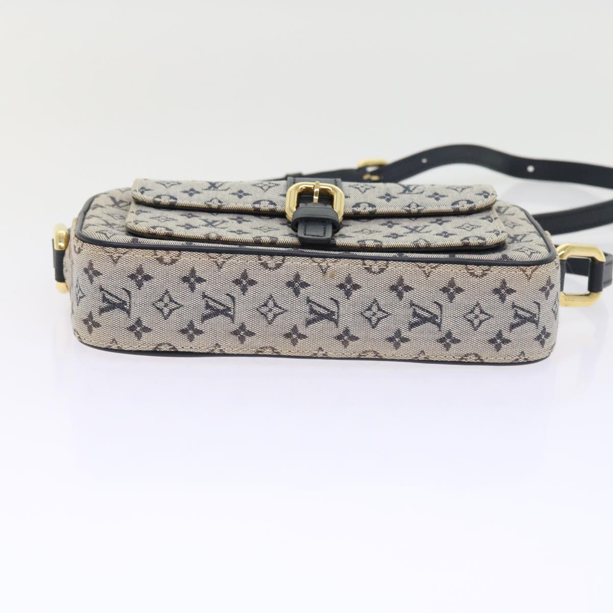 LOUIS VUITTON Monogram Mini Juliet MM Shoulder Bag Blue M92004 LV yk8790