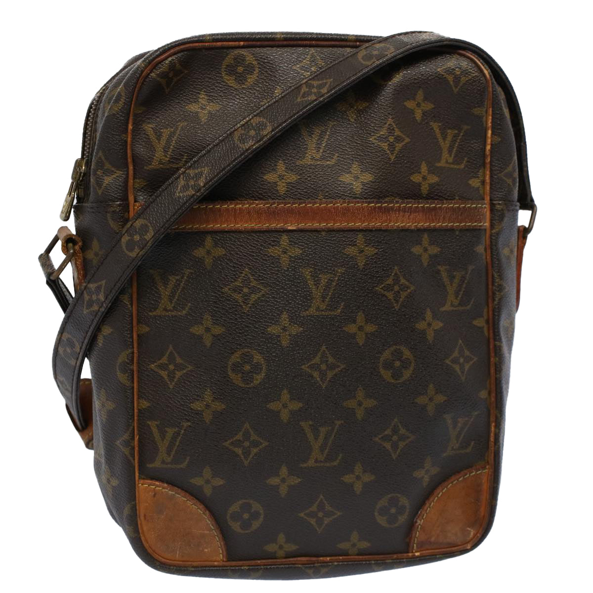 LOUIS VUITTON Monogram Danube MM Shoulder Bag M45264 LV yk8805