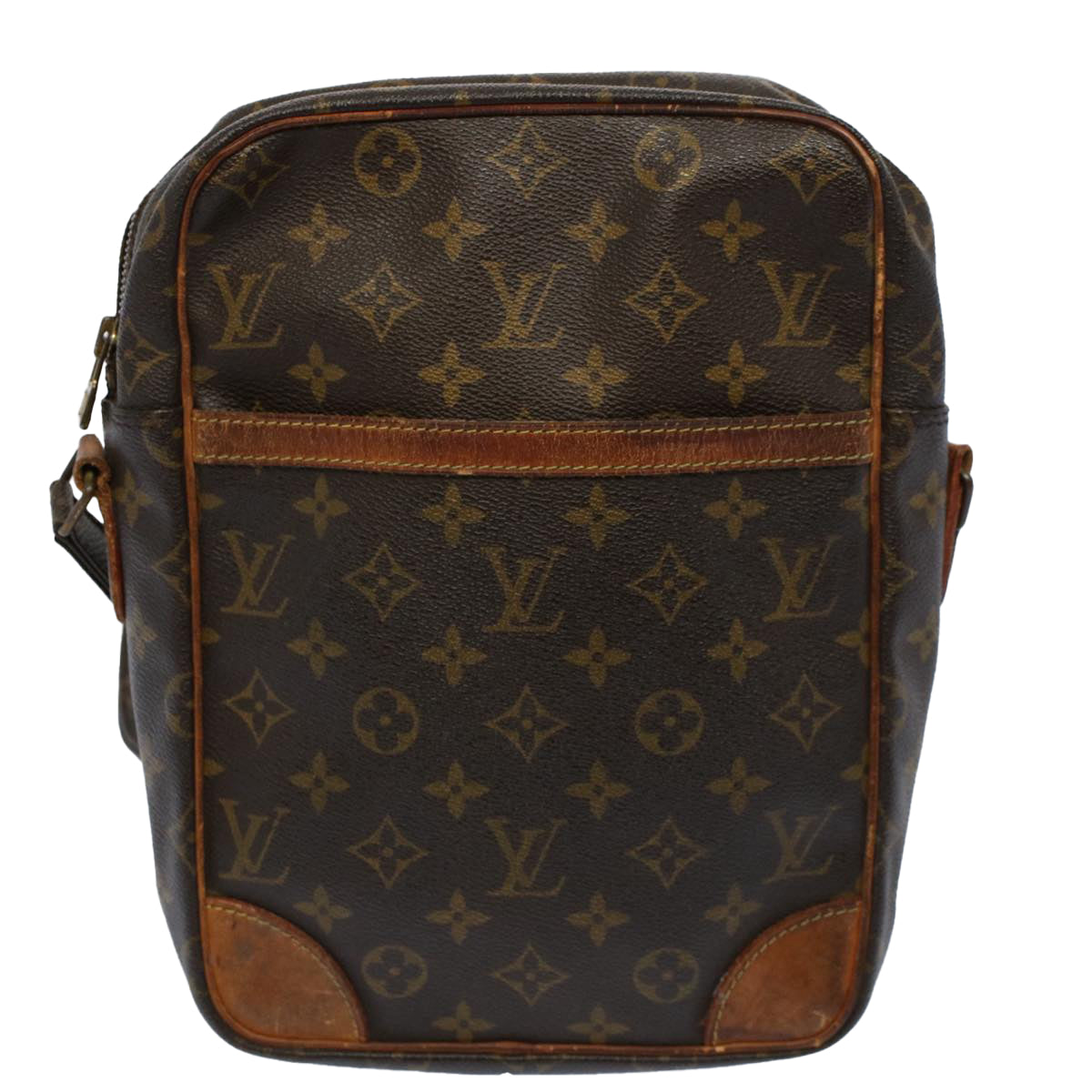 LOUIS VUITTON Monogram Danube MM Shoulder Bag M45264 LV yk8805