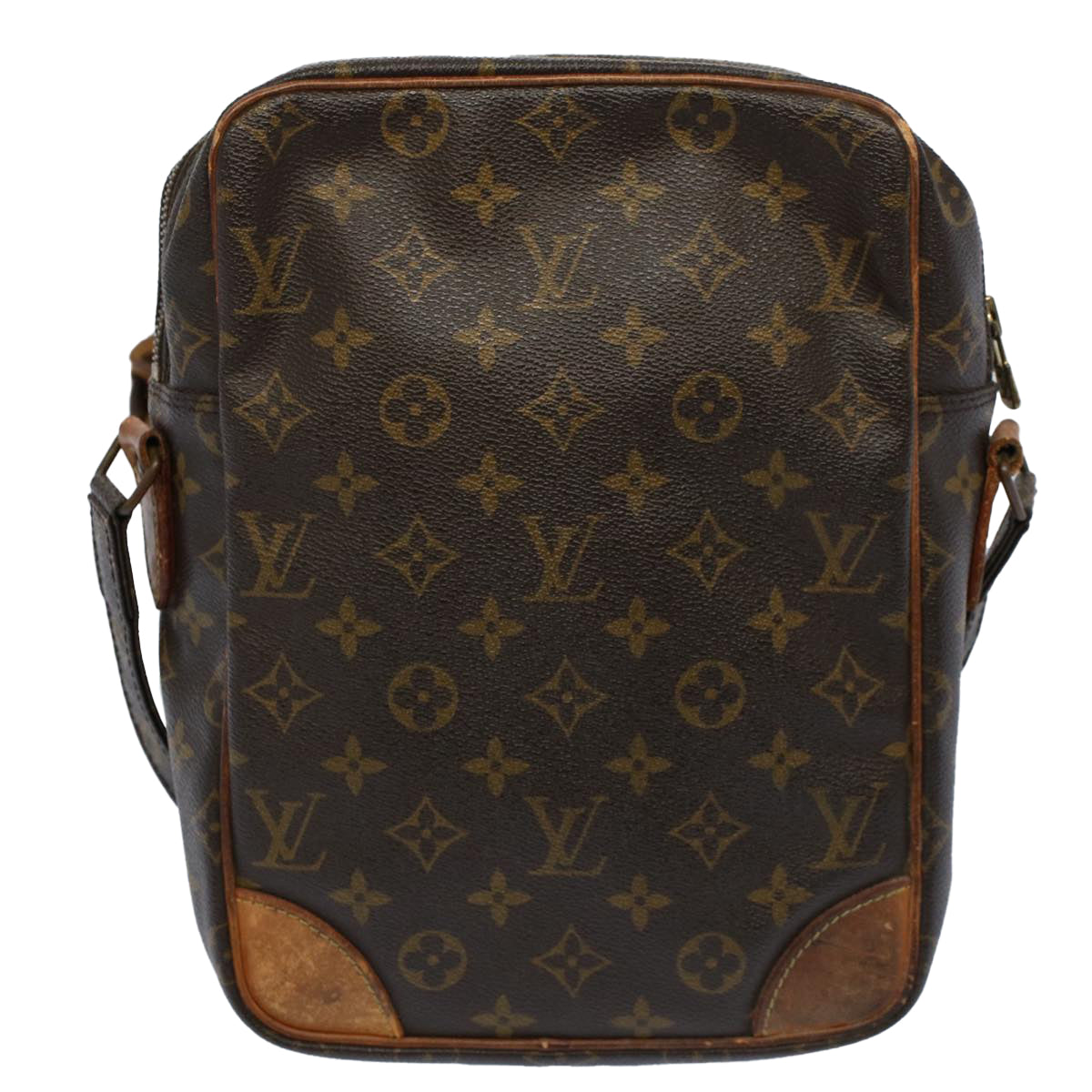 LOUIS VUITTON Monogram Danube MM Shoulder Bag M45264 LV yk8805